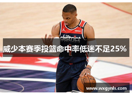 威少本赛季投篮命中率低迷不足25% 
